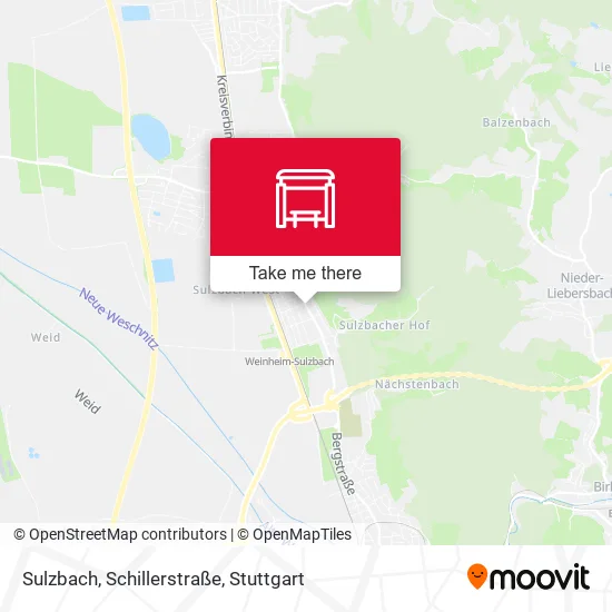 Карта Sulzbach, Schillerstraße
