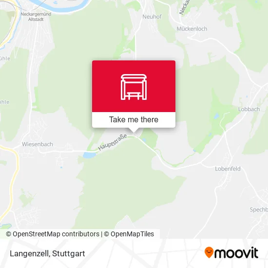 Карта Langenzell