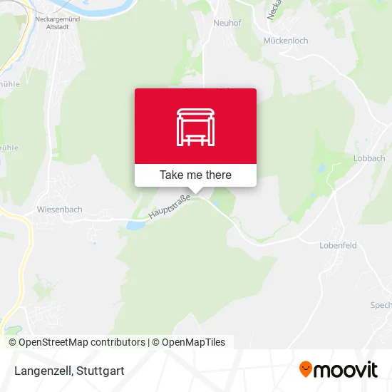 Langenzell map