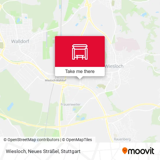Карта Wiesloch, Neues Sträßel