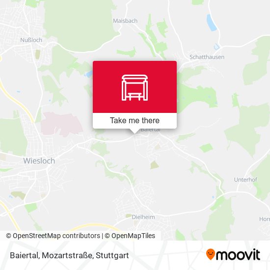 Baiertal, Mozartstraße map