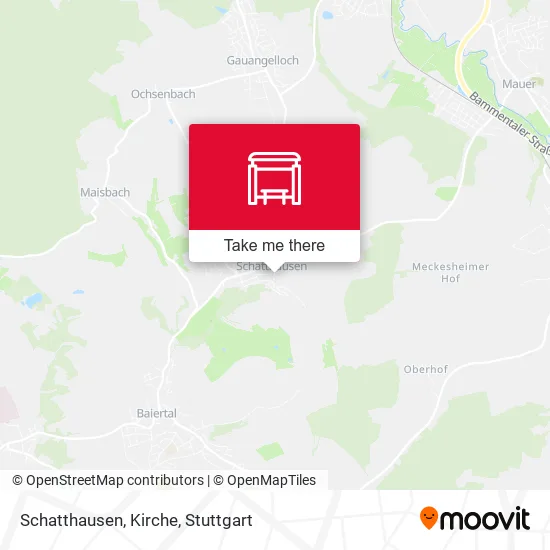 Schatthausen, Kirche map