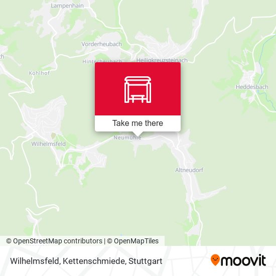 Карта Wilhelmsfeld, Kettenschmiede