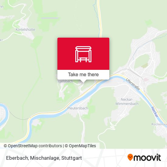 Eberbach, Mischanlage map