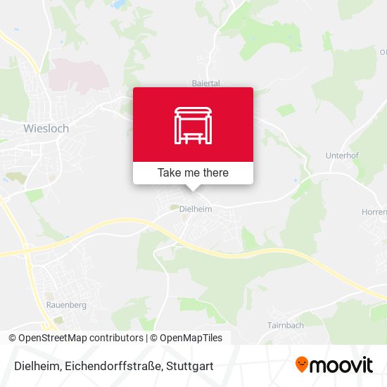 Карта Dielheim, Eichendorffstraße