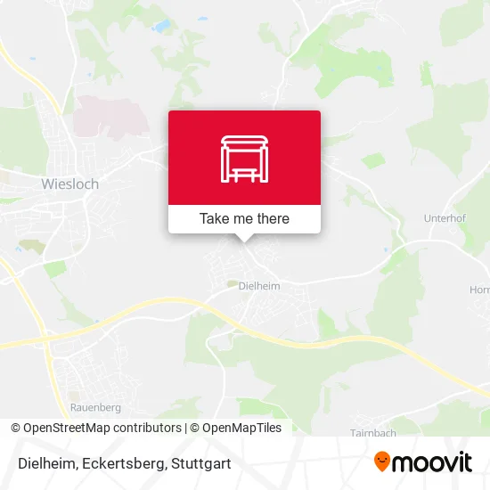 Карта Dielheim, Eckertsberg