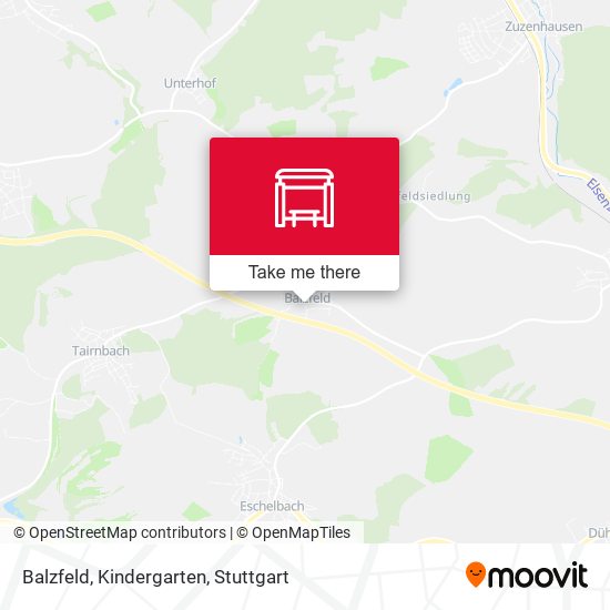Balzfeld, Kindergarten map
