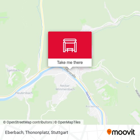 Карта Eberbach, Thononplatz