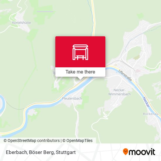 Eberbach, Böser Berg map