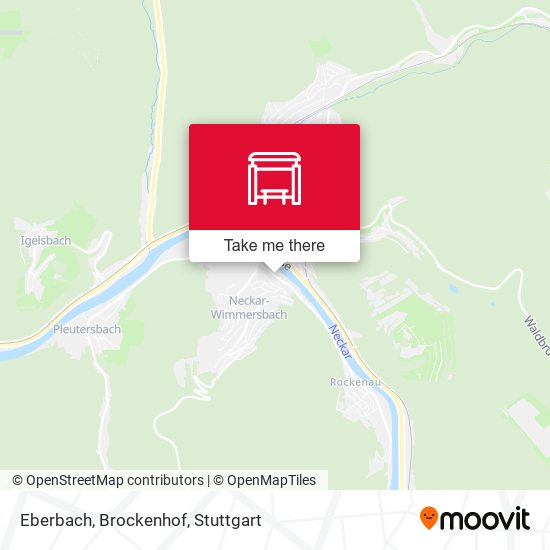 Карта Eberbach, Brockenhof