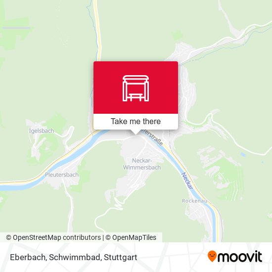Карта Eberbach, Schwimmbad
