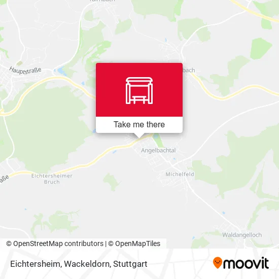 Карта Eichtersheim, Wackeldorn