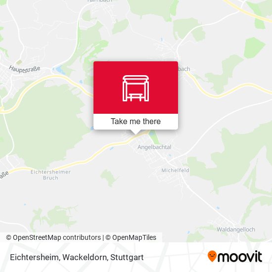 Карта Eichtersheim, Wackeldorn