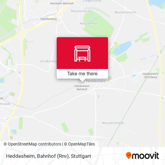 Heddesheim, Bahnhof (Rnv) map