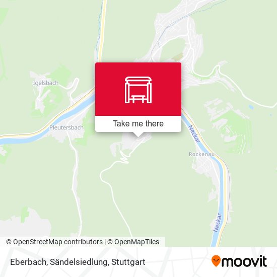 Eberbach, Sändelsiedlung map