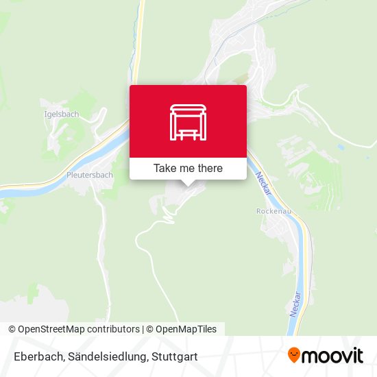 Eberbach, Sändelsiedlung map