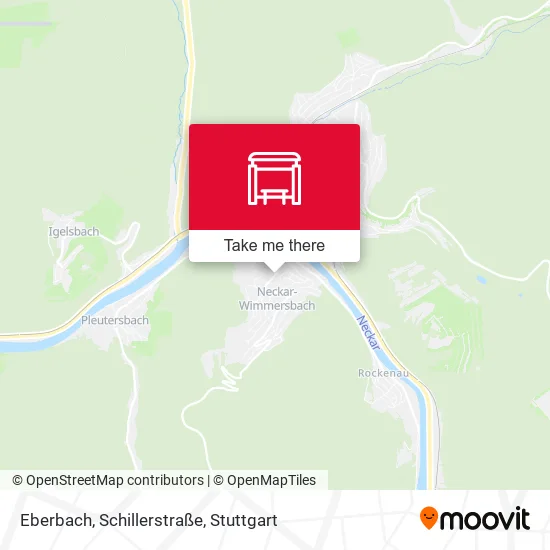Карта Eberbach, Schillerstraße