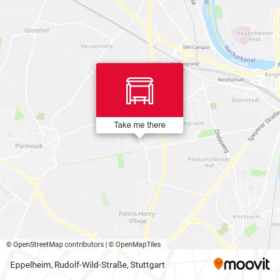 Карта Eppelheim, Rudolf-Wild-Straße