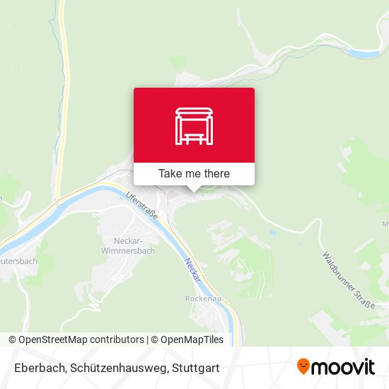 Eberbach, Schützenhausweg map