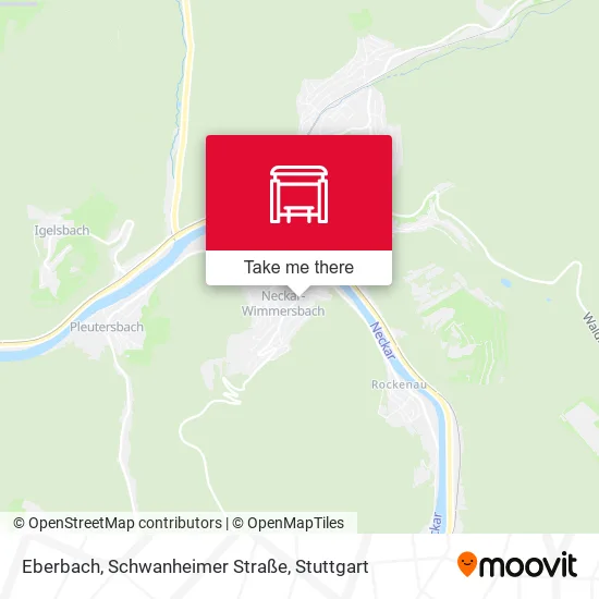 Карта Eberbach, Schwanheimer Straße