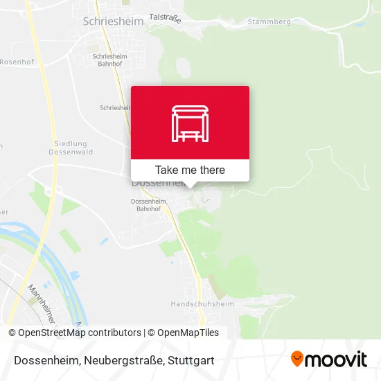 Карта Dossenheim, Neubergstraße