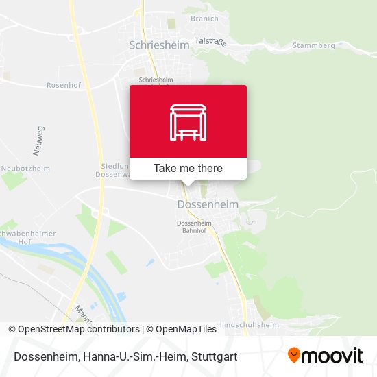 Карта Dossenheim, Hanna-U.-Sim.-Heim