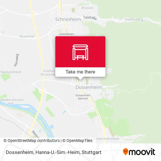 Карта Dossenheim, Hanna-U.-Sim.-Heim