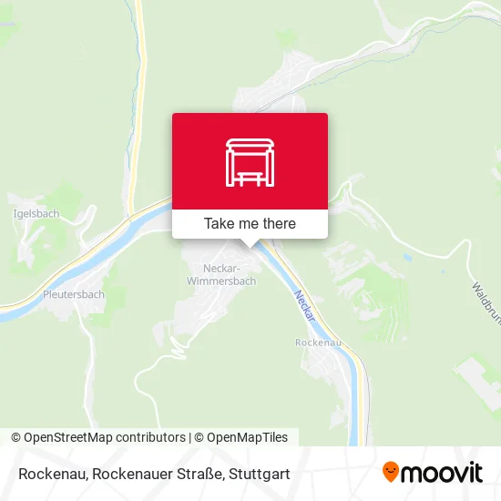 Карта Rockenau, Rockenauer Straße