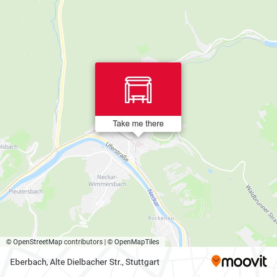 Eberbach, Alte Dielbacher Str. map