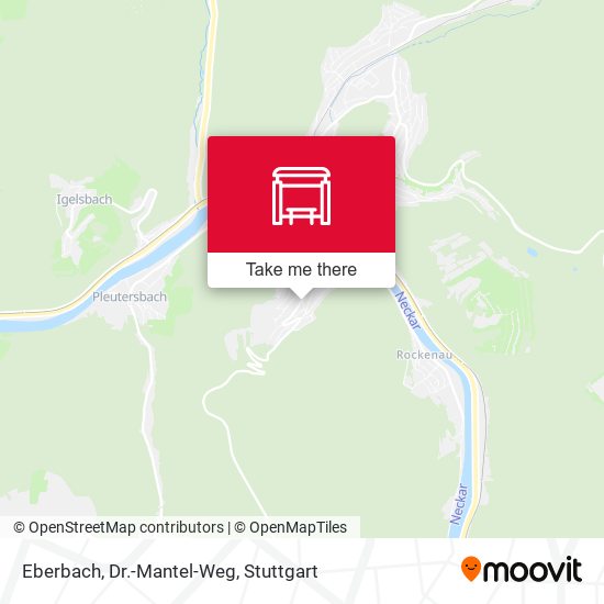 Eberbach, Dr.-Mantel-Weg map