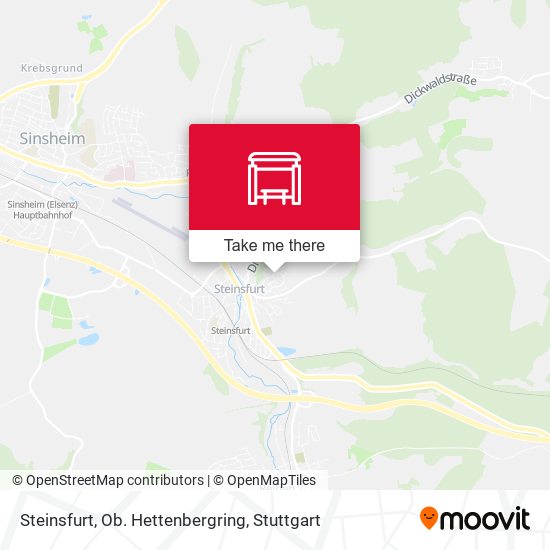 Steinsfurt, Ob. Hettenbergring map