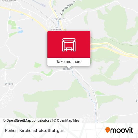 Reihen, Kirchenstraße map
