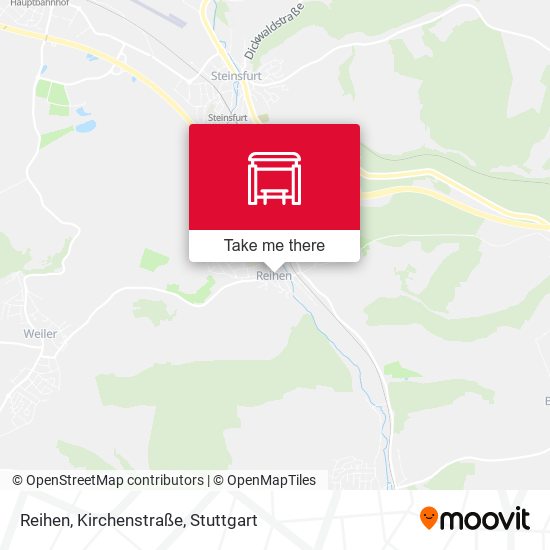 Reihen, Kirchenstraße map
