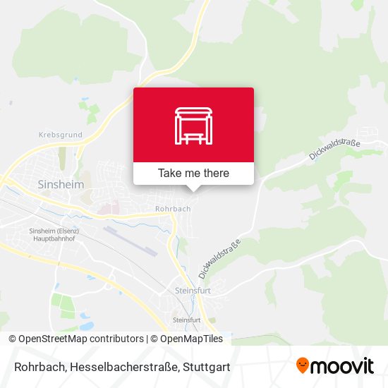 Rohrbach, Hesselbacherstraße map