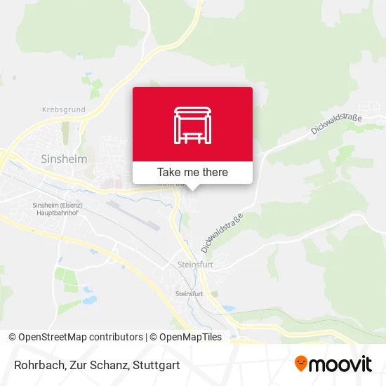 Карта Rohrbach, Zur Schanz