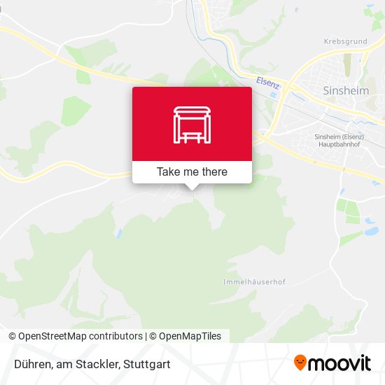 Карта Dühren, am Stackler