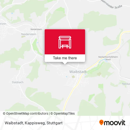 Карта Waibstadt, Kappisweg