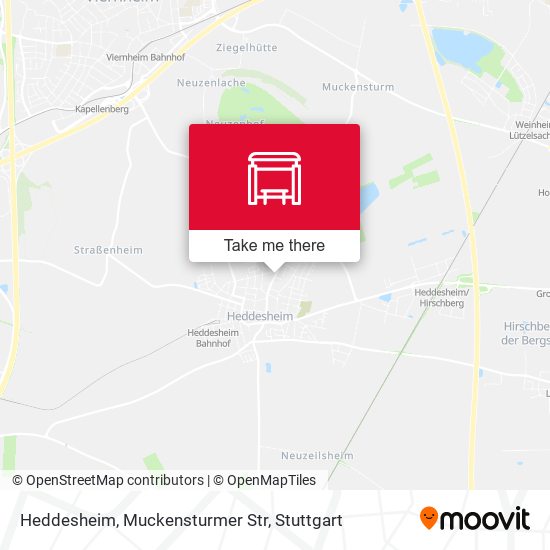 Heddesheim, Muckensturmer Str map