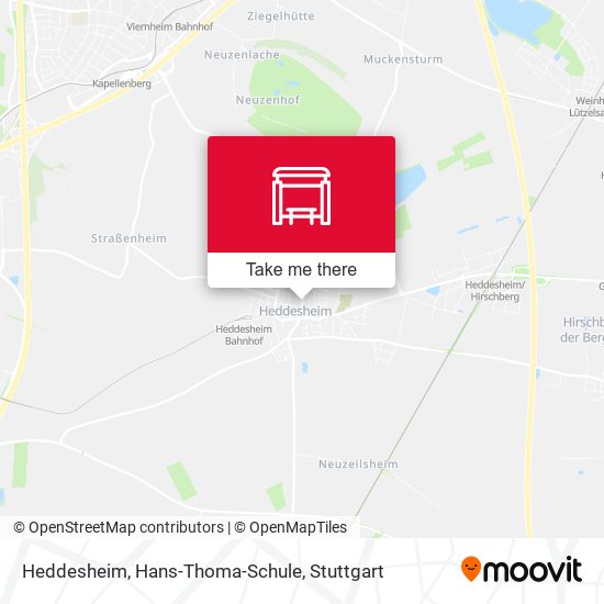 Heddesheim, Hans-Thoma-Schule map