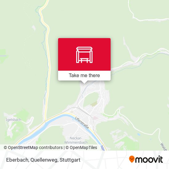 Eberbach, Quellenweg map