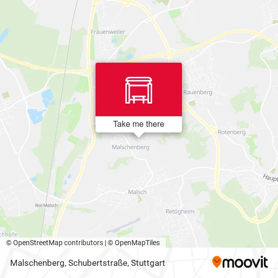 Карта Malschenberg, Schubertstraße