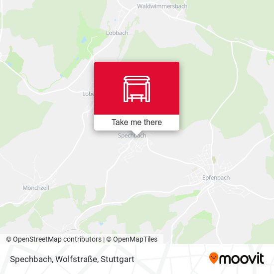 Карта Spechbach, Wolfstraße