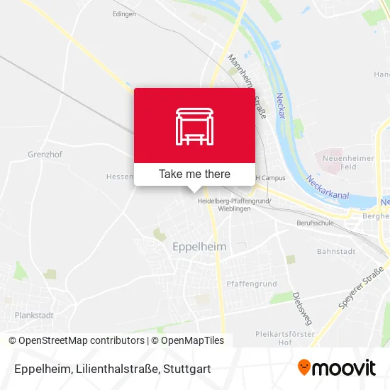 Карта Eppelheim, Lilienthalstraße