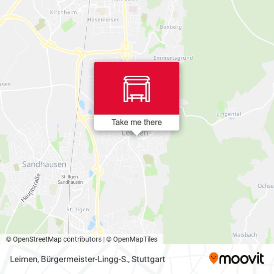 Leimen, Bürgermeister-Lingg-S. map