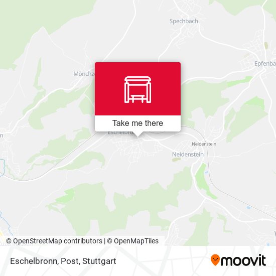 Карта Eschelbronn, Post