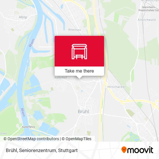 Карта Brühl, Seniorenzentrum