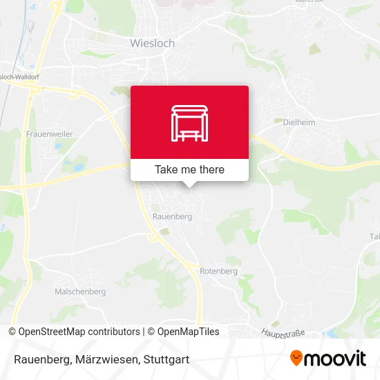 Rauenberg, Märzwiesen map