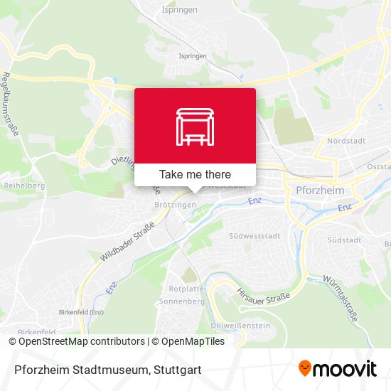 Pforzheim Stadtmuseum map
