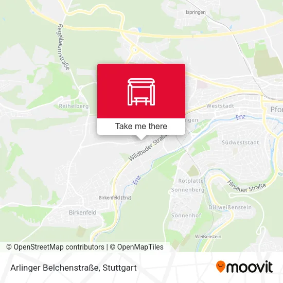 Карта Arlinger Belchenstraße