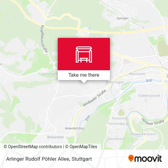 Arlinger Rudolf Pöhler Allee map